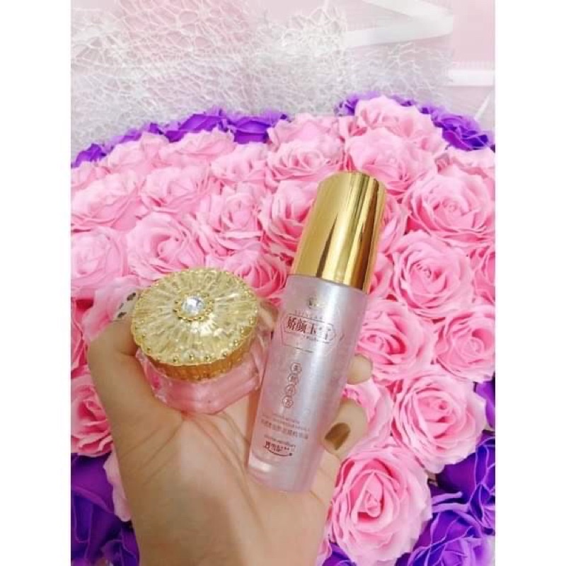 Bộ Mỹ Phẩm Hoàng Cung Hồng vip Kim Cương chính hãng