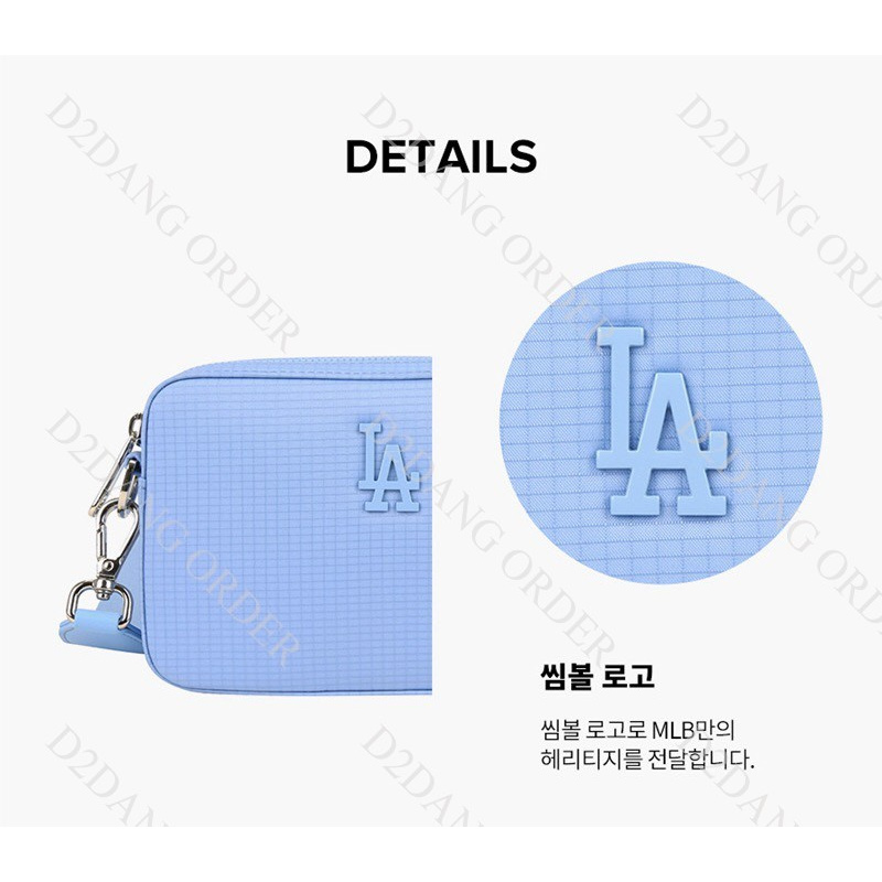 🔥 Túi MLB Đeo Chéo Logo Nổi 3 Màu Cá Tính Siêu Hot Hit Unisex  🔥