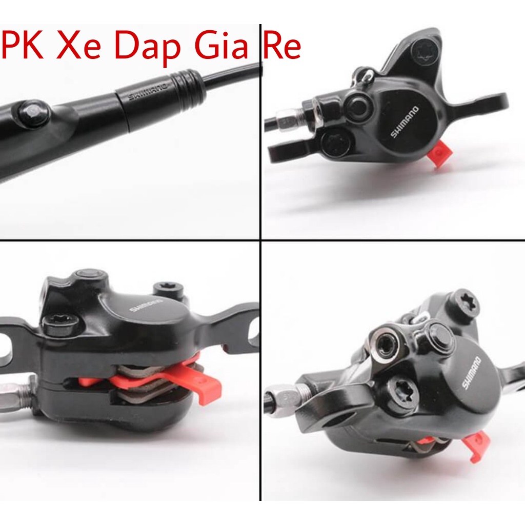 Bộ Phanh Đĩa Dầu Shimano MT200, Bộ phanh đĩa thủy lực trước và sau Shimano BL-MT200