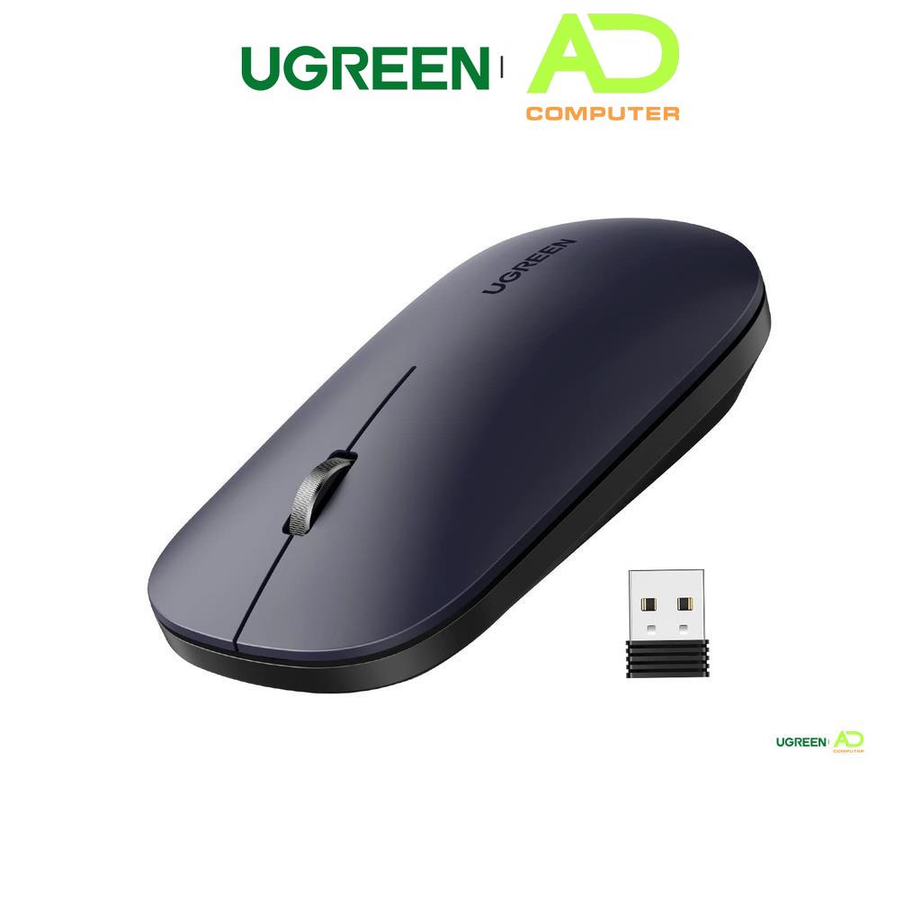 Chuột không dây UGREEN MU001 Tốc độ chuột 4000 DPI - Hàng phân phối chính hãng