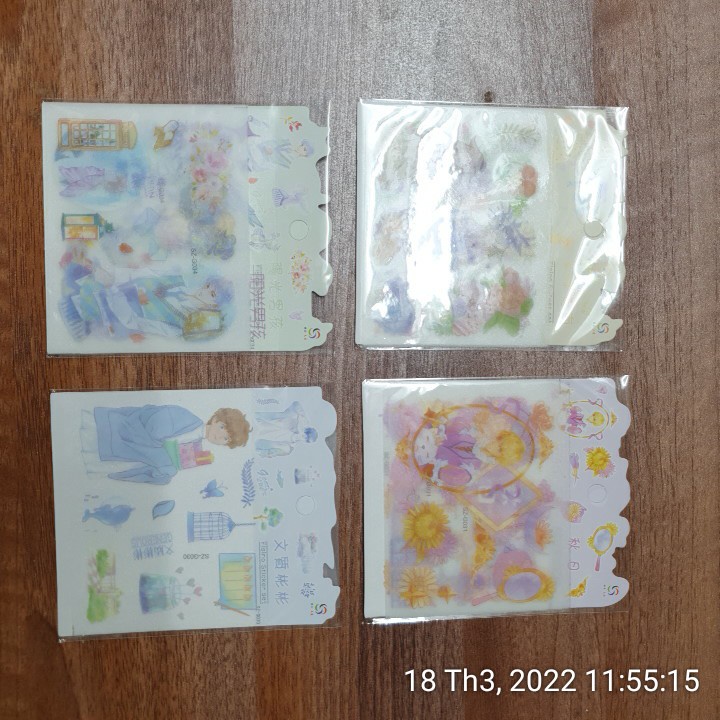Sticker Dán Trang Trí DIY Hình Chữ Cái Nhiều Màu Sắc