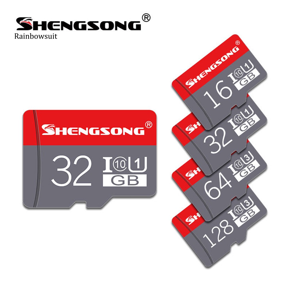 Thẻ Nhớ Shengsong Tốc Độ Cao 4 / 8 / 16 / 32 / 64gb Tf