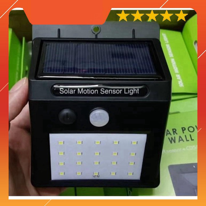 XẢ KHO - BÁN VỐN XẢ KHO -  Đèn cảm biến hồng ngoại xài năng lượng mặt trời Solar Motion Sensor Light BTC01 KJGHFUROT9578