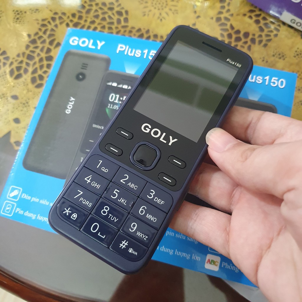 Điện thoại Goly 150 Plus - 2 sim 2 sóng - Pin trâu - Hàng chính hãng | WebRaoVat - webraovat.net.vn