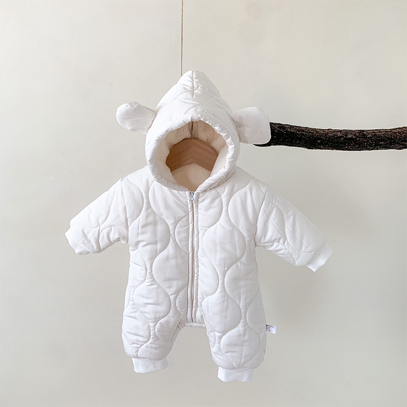 0-2 Years Old Newborn Baby  Long Sleeve Bodysuit Infants Girl Boy Winter Outfits