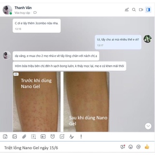 TRIỆT LÔNG NANO GEL