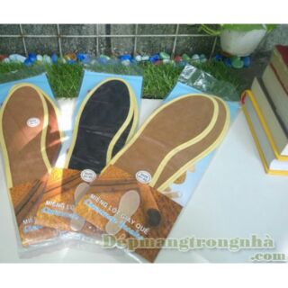Combo 3 đôi lót giày quế thơm chân