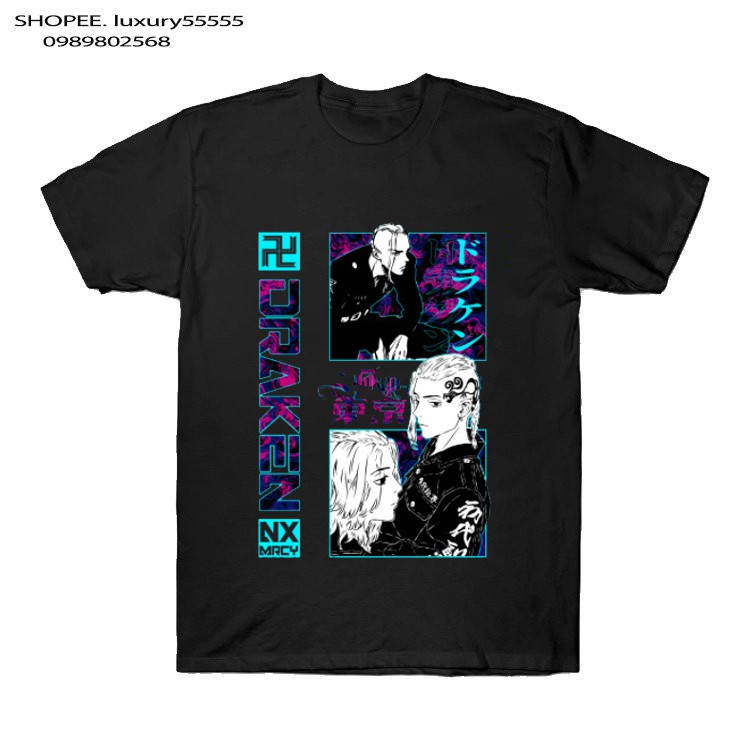 💥 (RẺ VÔ ĐỊCH) Top 4 Áo phông draken deluxe T-Shirt Anime unisex cực chất giá tốt 💥