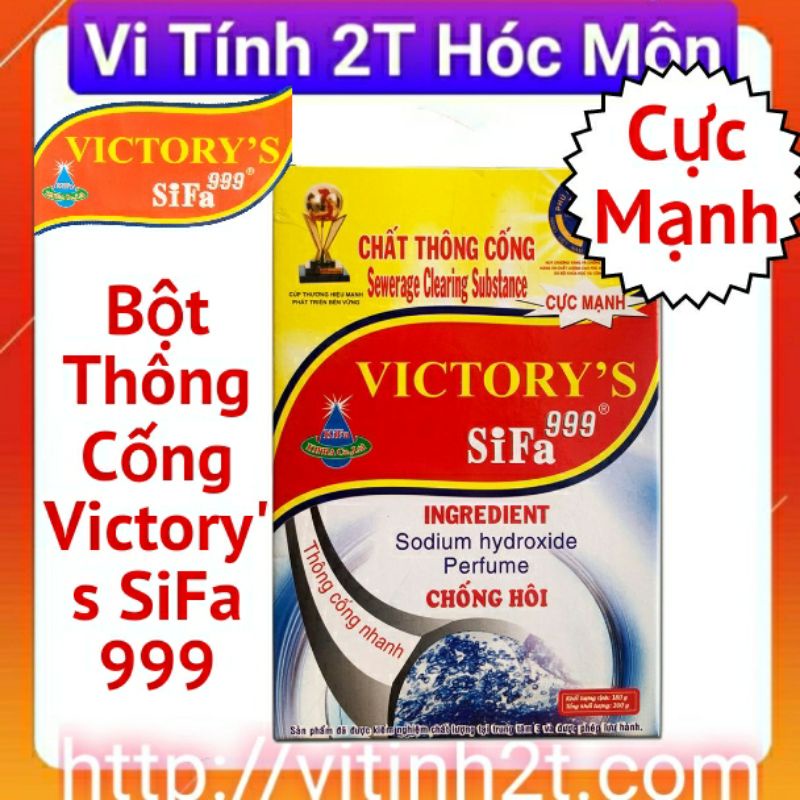 Bột Thông Cống Victory's SiFa 999 , Chất thông cống sifa 999