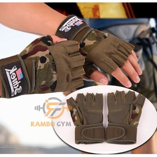 Phụ kiện tập Gym - Găng tay Schiek tập gym có quấn cổ tay
