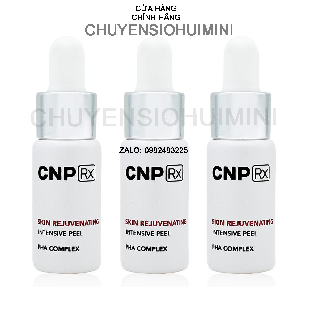 [Hot] Lọ Peel tái tạo da chuyên sâu CNP Rx Skin Rejuvenating Intensive Peel giúp căng bóng da xóa mờ thâm nám