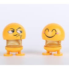 Thú nhún lò xo emoji đồ chơi đồ trang trí nhiều biểu cảm - SONA offical