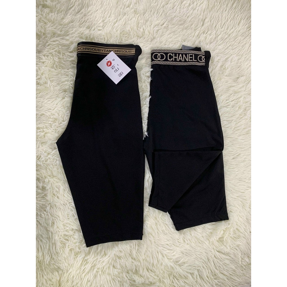 [Xả kho] Quần bầu ngố cạp chữ.quần ngố bầu chất umi thiết kế form bagyco giãn 4 chiều ko bai ko xù ko dão❤️