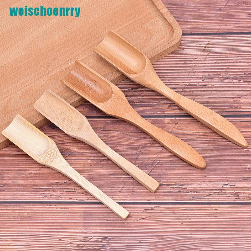 Rér●Giá Đỡ Muỗng Múc Trà Bằng Tre