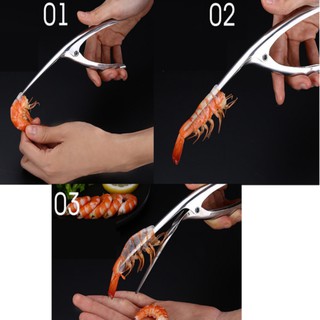 Cây tách vỏ tôm trong nháy mắt bộ 2 cái - King Garden