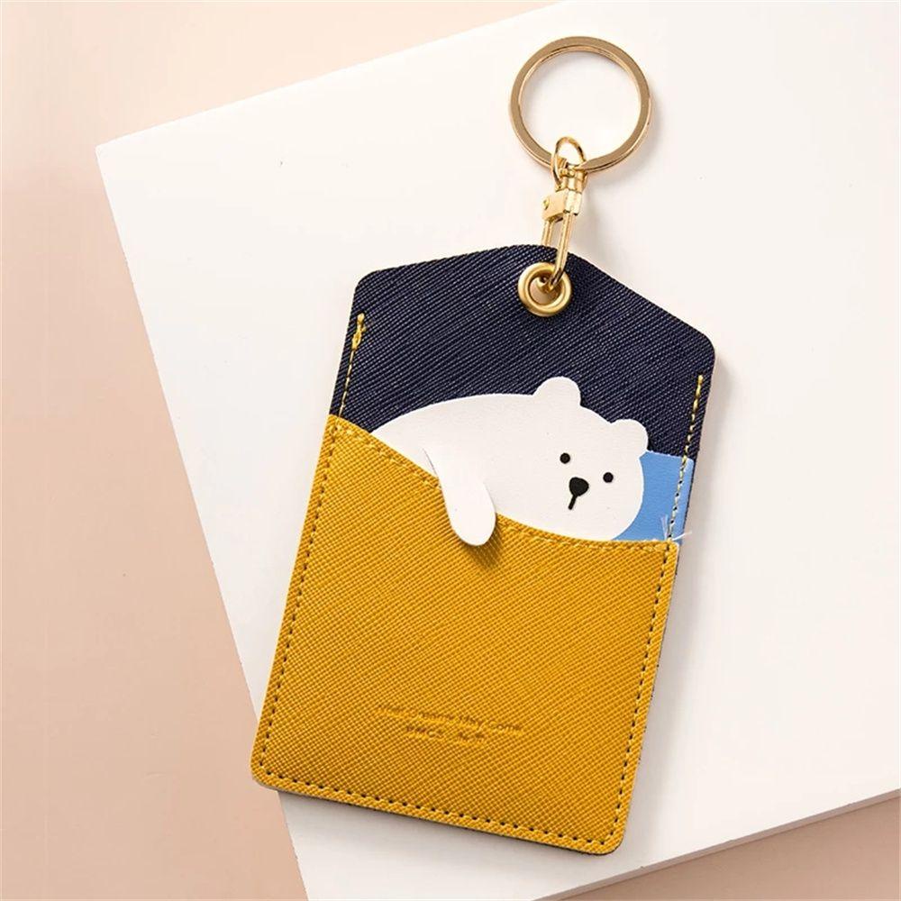 LILYES Ví Đựng Thẻ ID / Bằng Lái Xe Hình Cún Poodle Sáng Tạo
