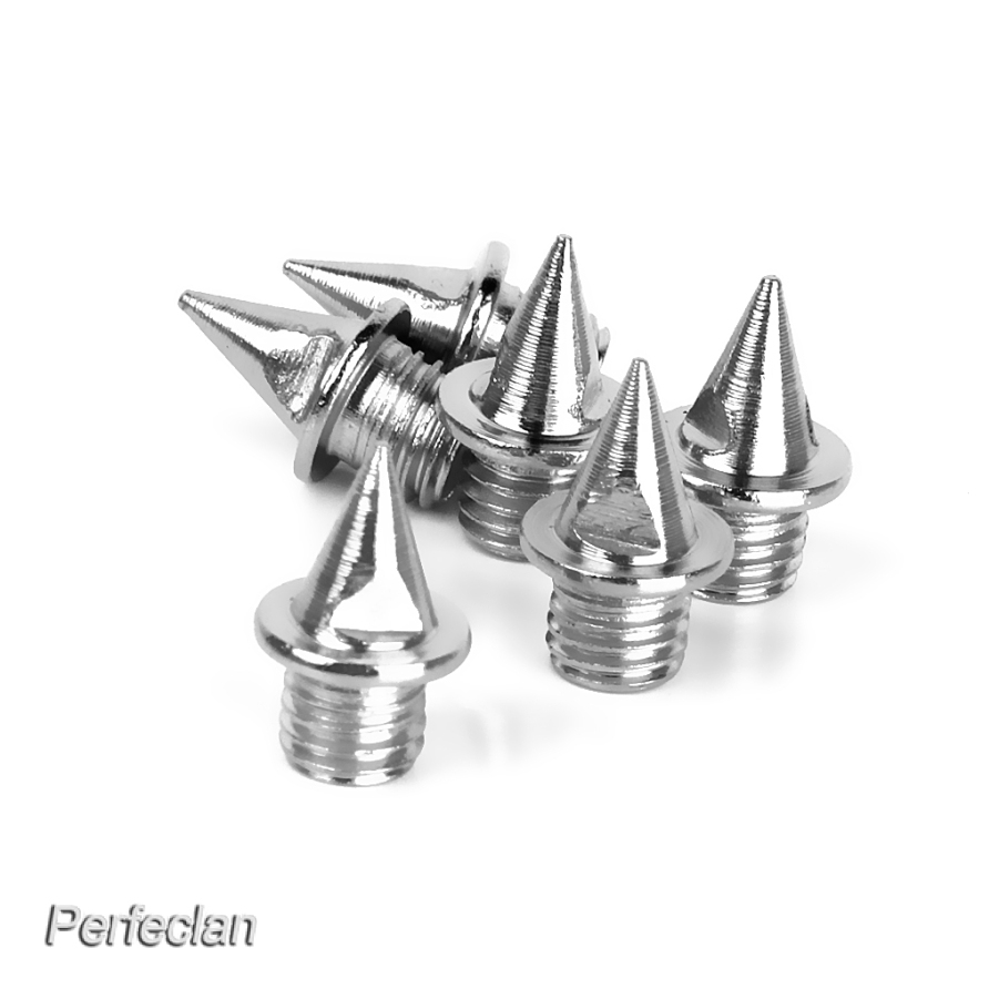 Set 60 Phụ Kiện Thay Thế Cho Giày Thể Thao Màu Sắc Bạc 7Mm