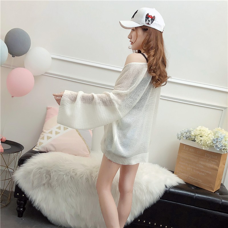1E04 Áo khoác Cardigan len mỏng hot 2020 áo thu đông 4201 | BigBuy360 - bigbuy360.vn