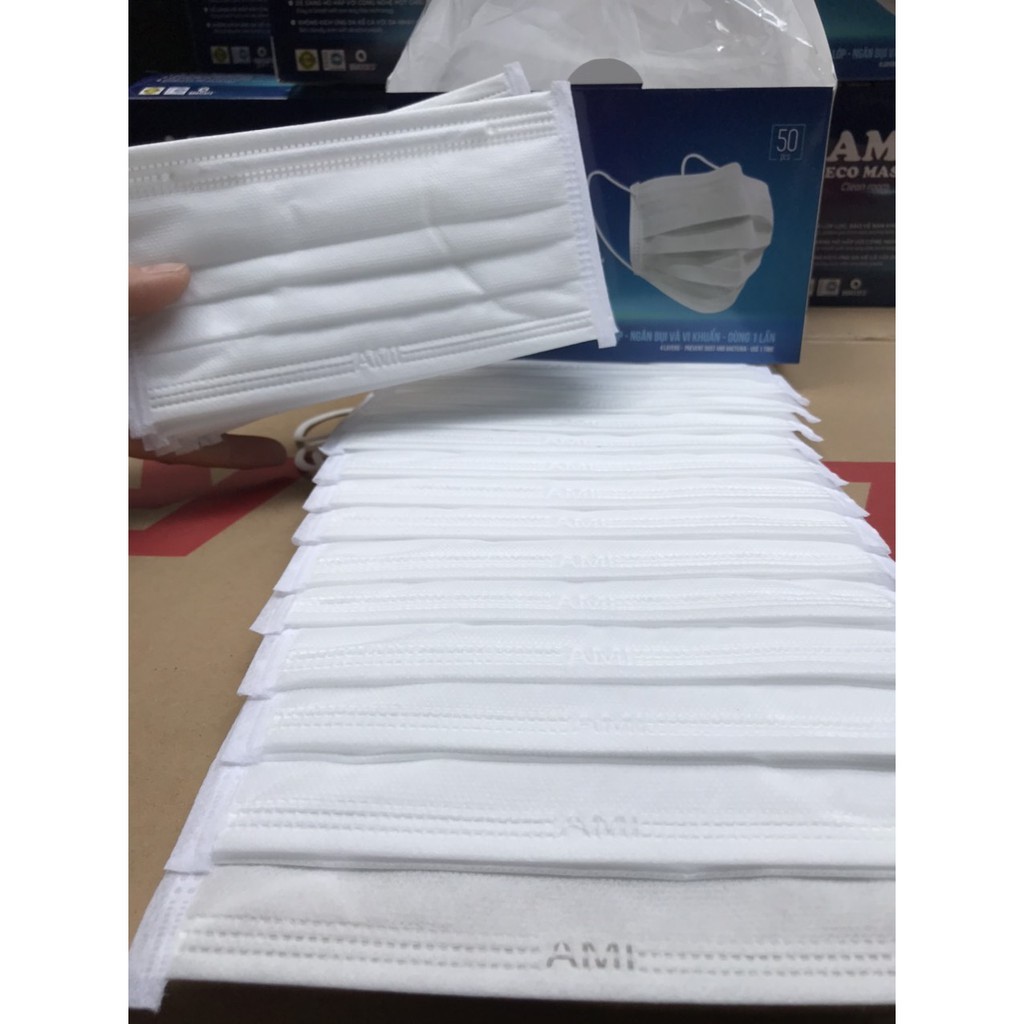 Khẩu trang y tế 4 lớp Ami (Hộp 50 cái) | BigBuy360 - bigbuy360.vn