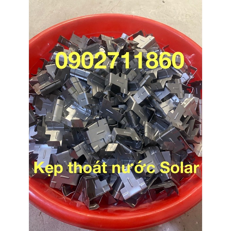 Kẹp thoát nước Solar  30 35 40mm inox 304