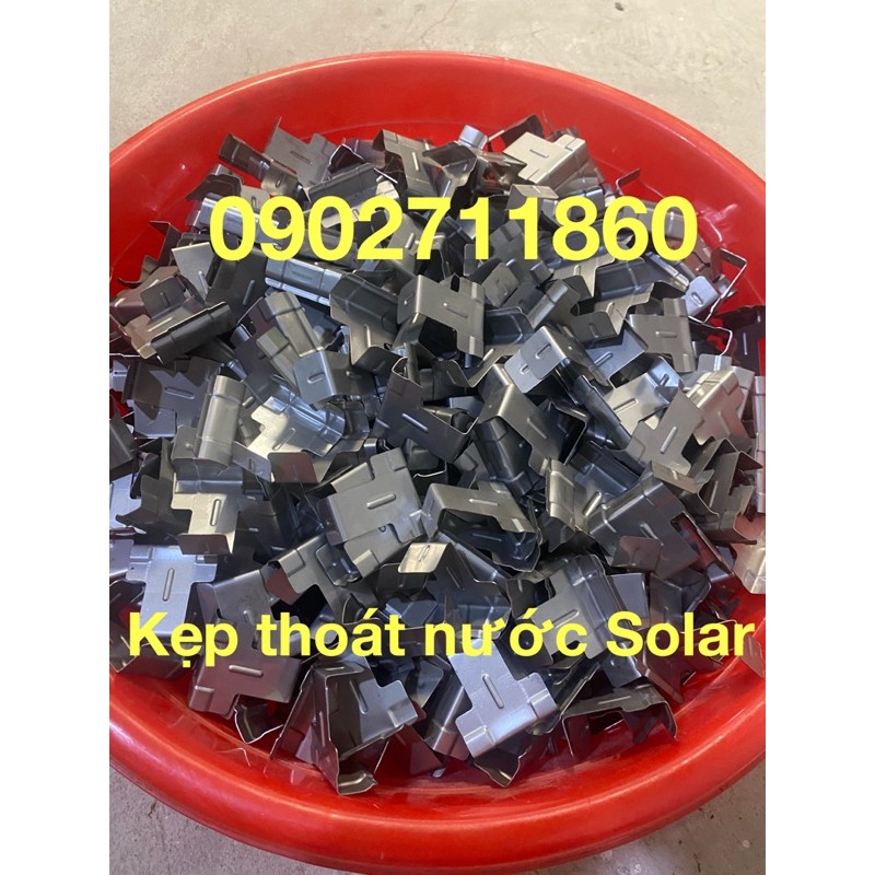 Combo 10 Kẹp thoát nước Solar Inox 304  VH-KTN
