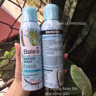 Xịt khoáng Balea Đức 150ml mẫu mới nhất