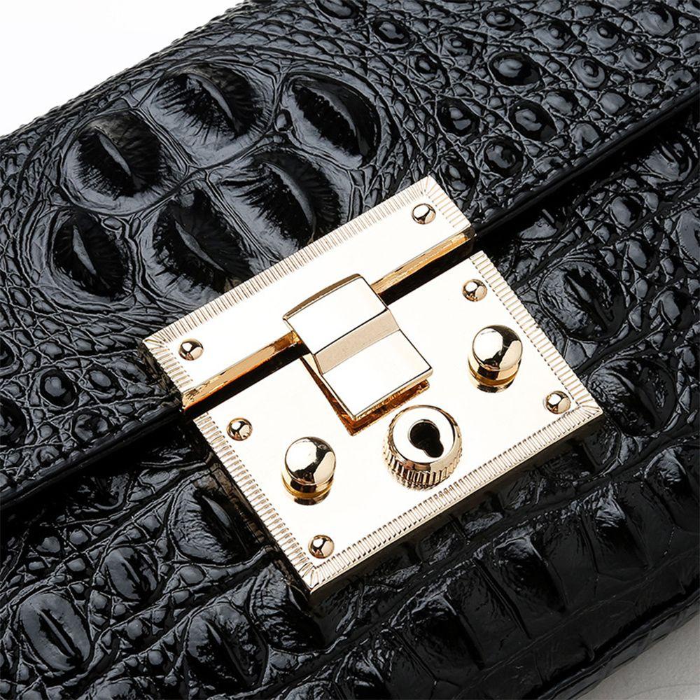 Túi Có Nắp Đậy Thiết Kế Đơn Giản Tiện Dụng|Khóa Kẹp Chống Rỉ Sét Cho Túi Xách