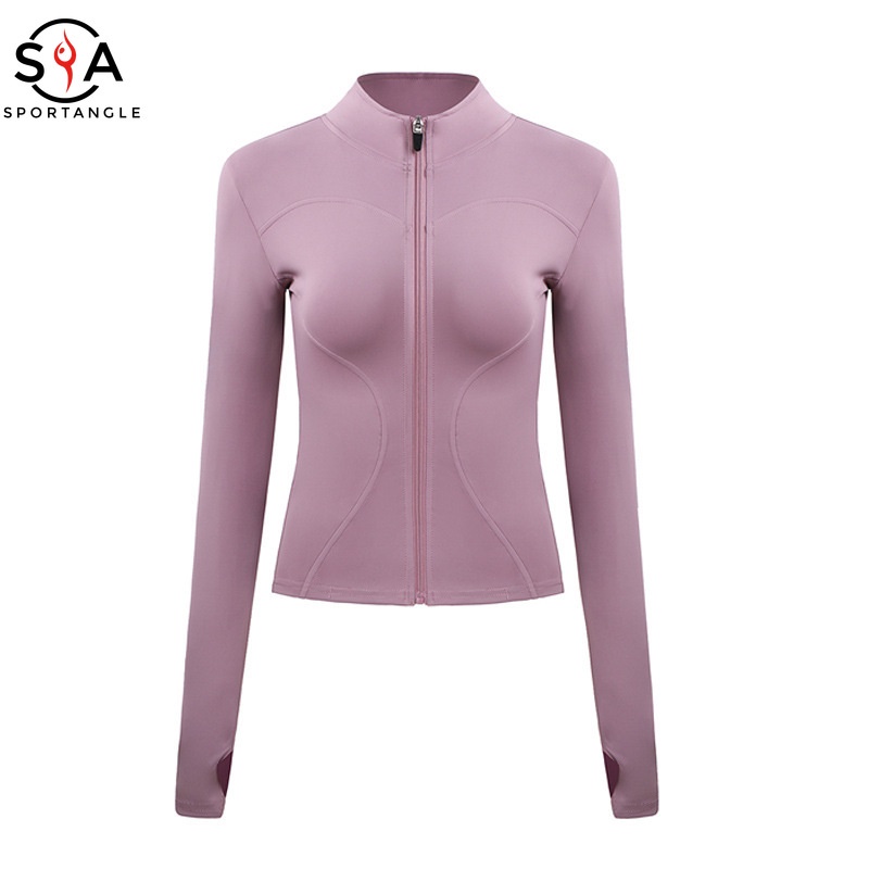 Áo khoác thể thao tay dài nhanh khô hợp thời trang dành cho nữ