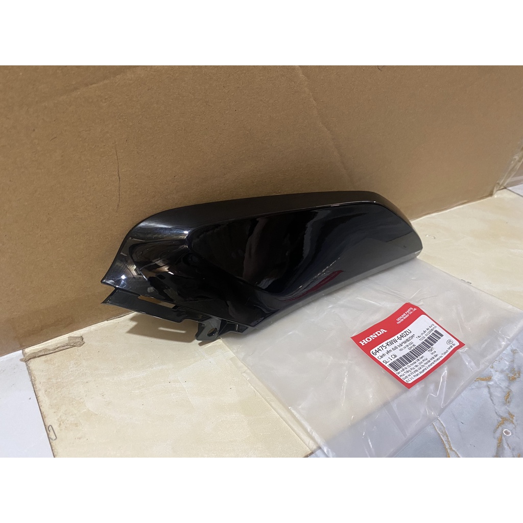 Cánh yếm dưới bên trái HONDA WAVE S110 năm 2013 màu Đen. *NHB25M* 64475KWW640ZU