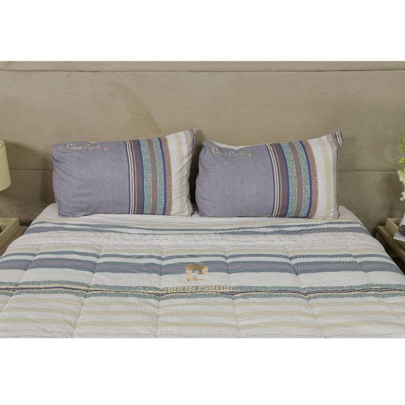 Bộ Drap Gối Thổ Cẩm Tencel Silky Pierre Cardin PCABDTF002