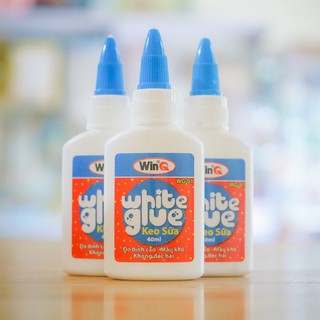Keo sữa lọ 40ml làm thủ công, đồ handmade