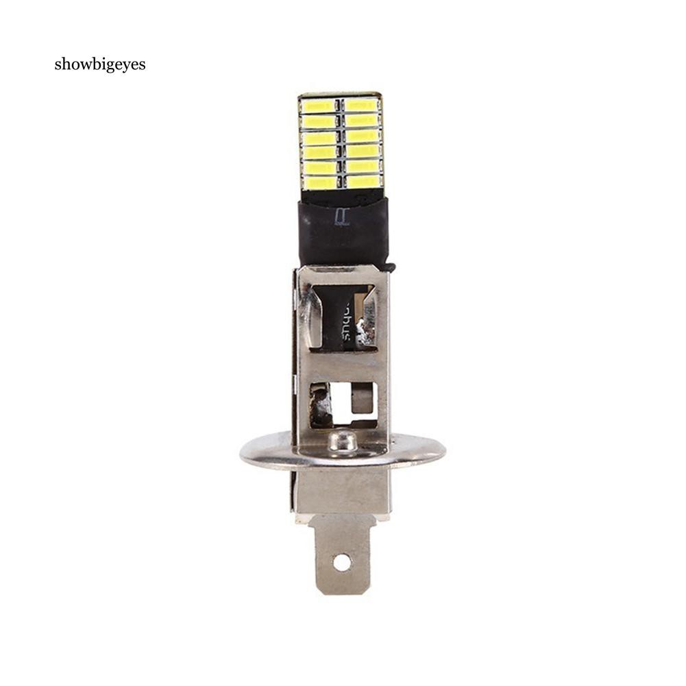 Bóng đèn pha bge _ 6500K 12V HID Xenon 24-SMD H1 LED dành cho ô tô