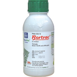 Phân Bón Lá Giúp Hạn Chế Rụng Trái, Tăng Khả Năng Đậu Trái BORTRAC (Chai 500ml)