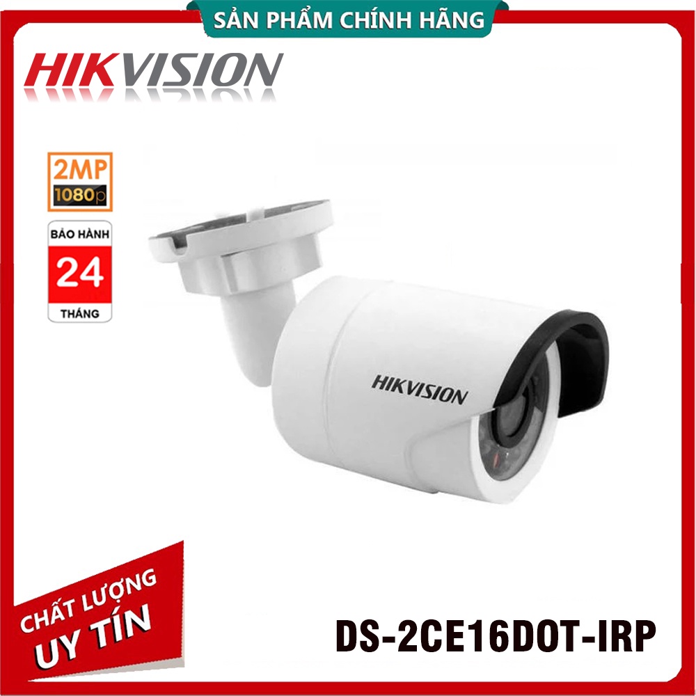 Camera Hikvision DS-2CE16D0T-IRP Full HD 1080P-2M | Camera Hiviz  PRO 2.0MP 2.8mm, LITE Starlight