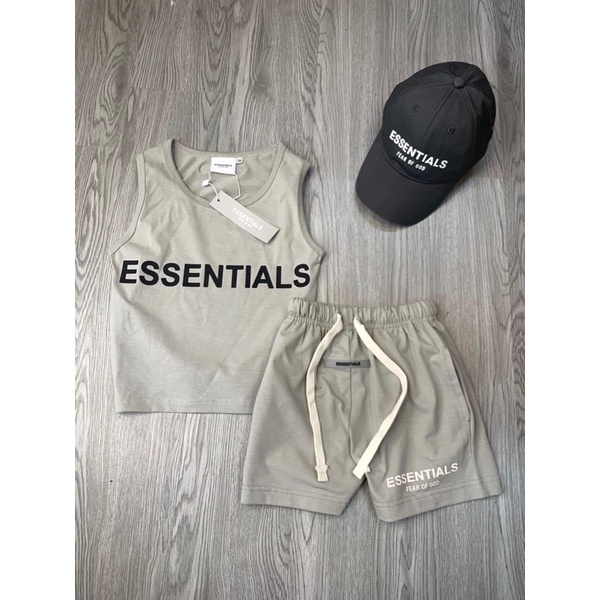 Bộ đồ bé trai Essen from rộng sát nách cá tính phong cách