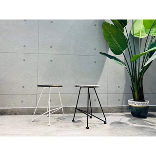 Ghế đôn mặt gỗ Tràm