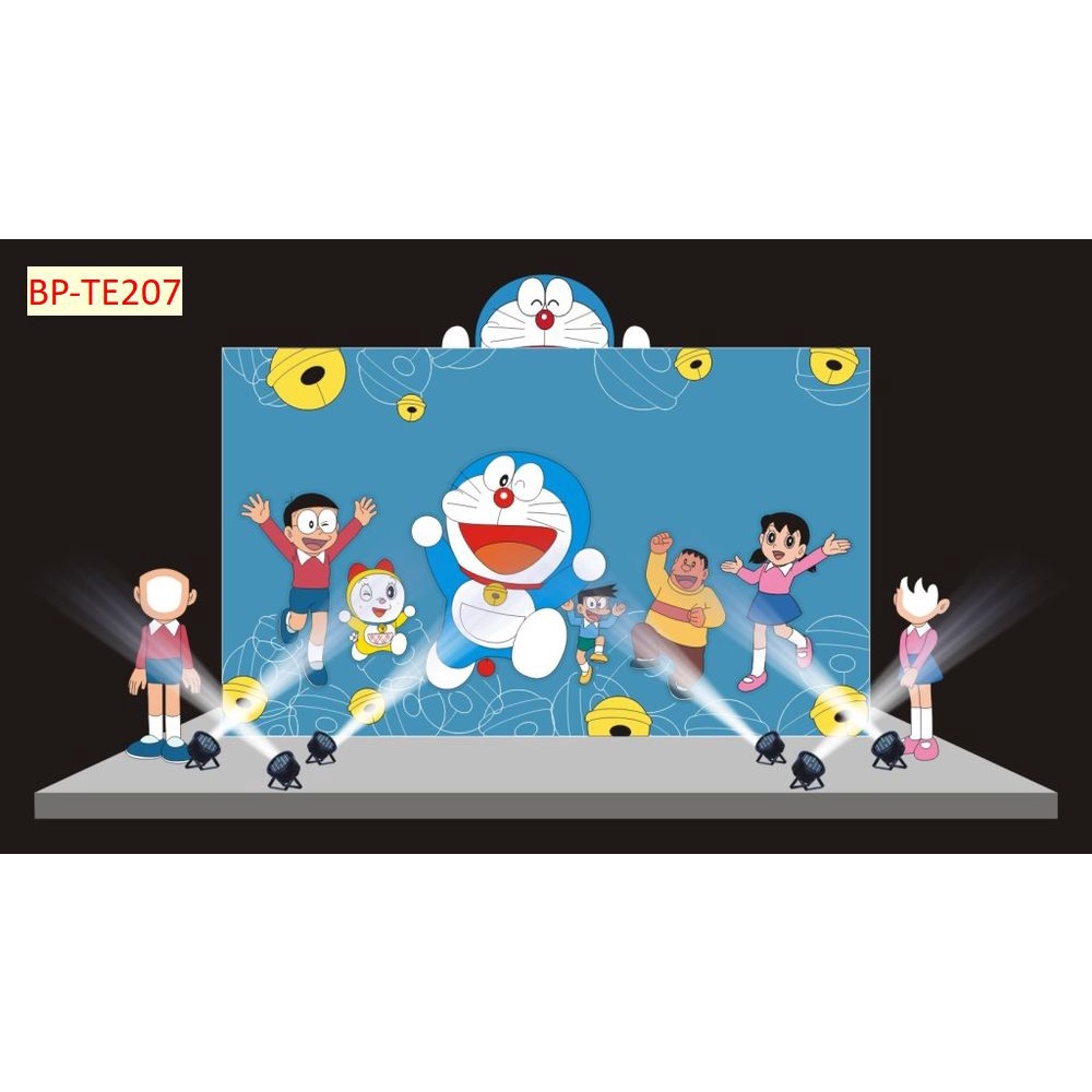 Tranh Dán Tường Giành Cho Trẻ Em HOẠT HÌNH NHẬT BẢN DORAEMON Khổ Lớn