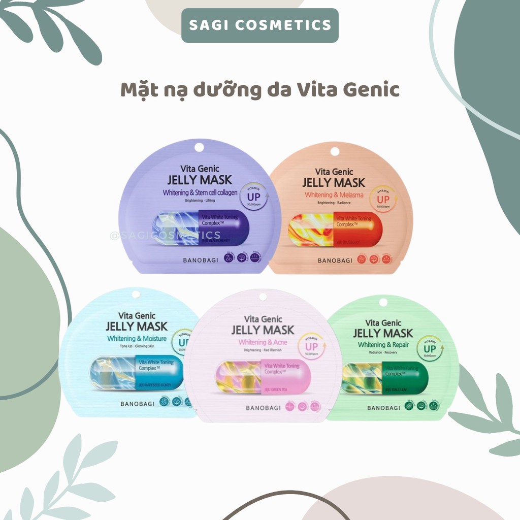 Mặt Nạ Vita Genic Vita White Toning Complex Cao Cấp Mới