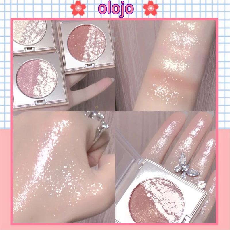 ⚜️Phấn Bắt Sáng Hai Màu Sắc Dạng Nước Ánh Ngọc Trai Tạo Khối Ba Chiều Lâu Trôi