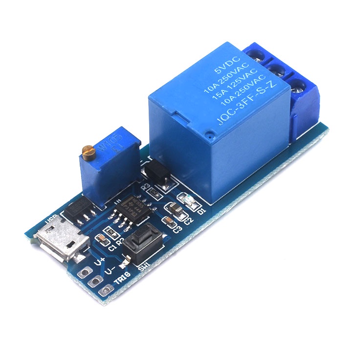Module Relay 5V Tạo Trễ Đóng Ngắt Thiết Bị Áp Dụng Mạch Bảo Vệ Loa, Mạch Rửa Tay Tự Động
