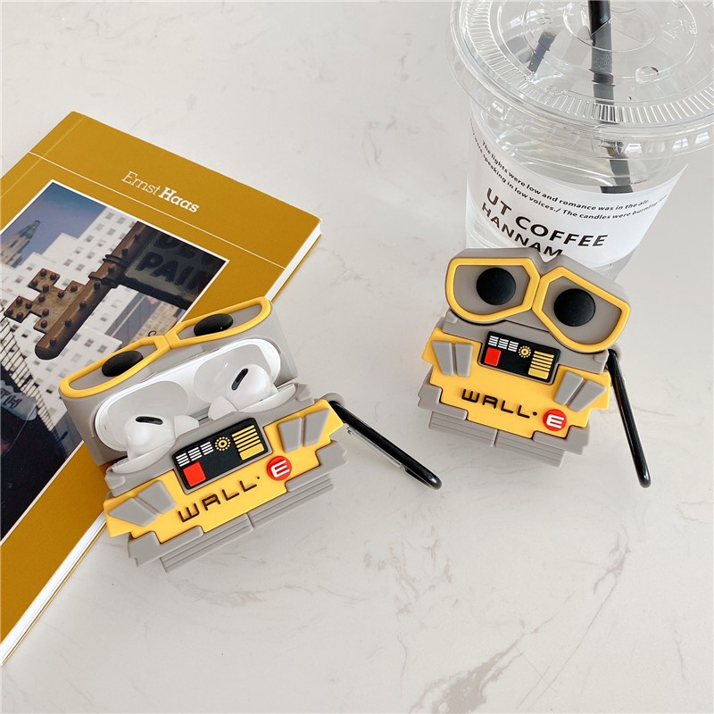 New Arrival Airpods Pro case Cute cartoon WALL·E airpods 1 2 Protective cover soft silicone Airpods Case