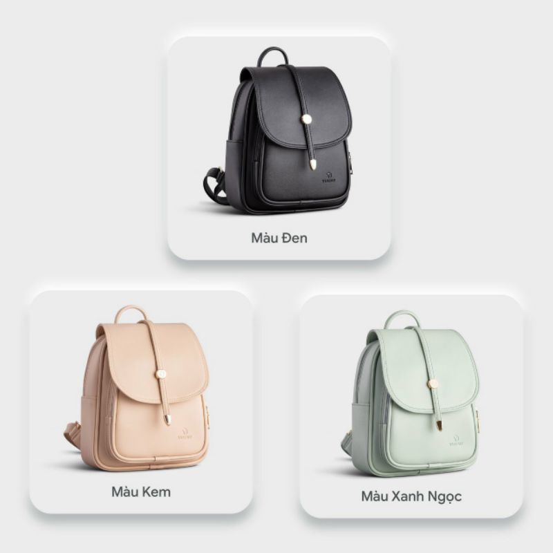 Balo Nữ Thời Trang Yuumy YBA48 Mềm Mại Không Thấm Nước - Không Bong Tróc