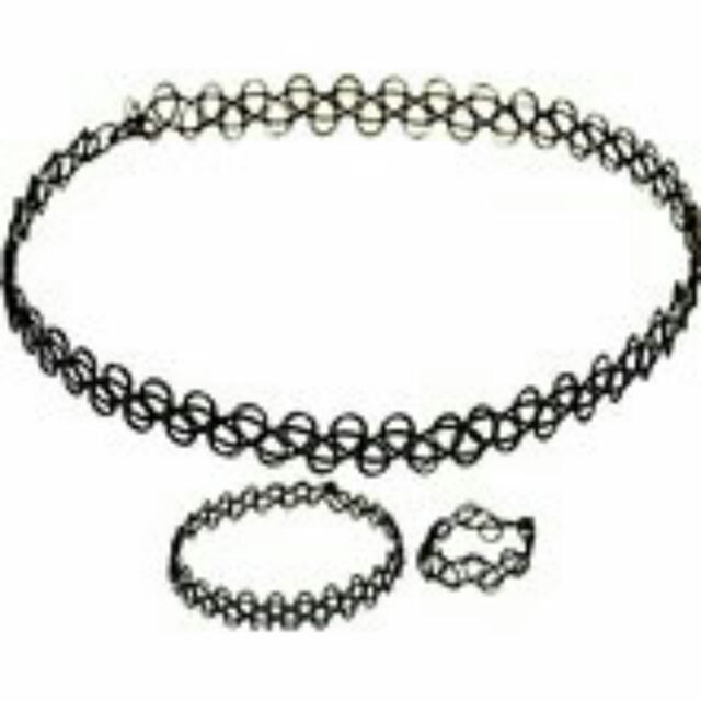 Set 3 items tatoo chocker