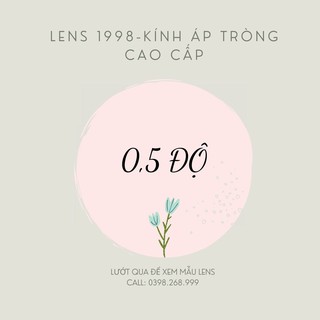 Kính áp tròng cận 0,5 độ korea lens 1998