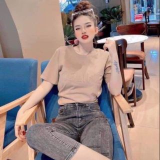 Áo thun cotton cao cấp  ceelin dập nổi