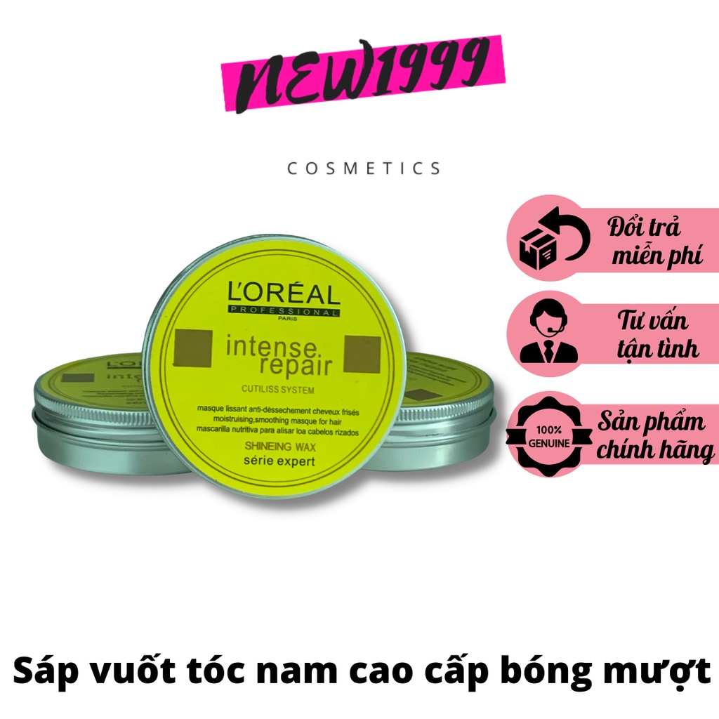 Sáp vuốt tóc nam cứng giữ nếp chính hãng LR1