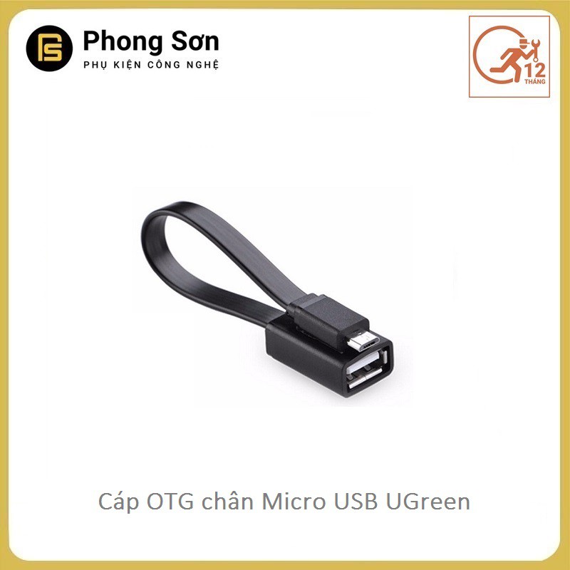 Cáp OTG Micro USB 2.0 UGREEN 10821 | BigBuy360 - bigbuy360.vn