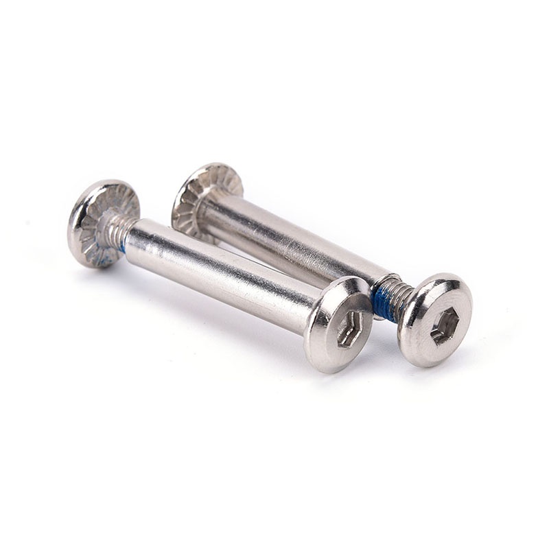 Bộ 8 Ốc Vít Gắn Bánh Xe Trượt Patin Nhiều Màu Sắc