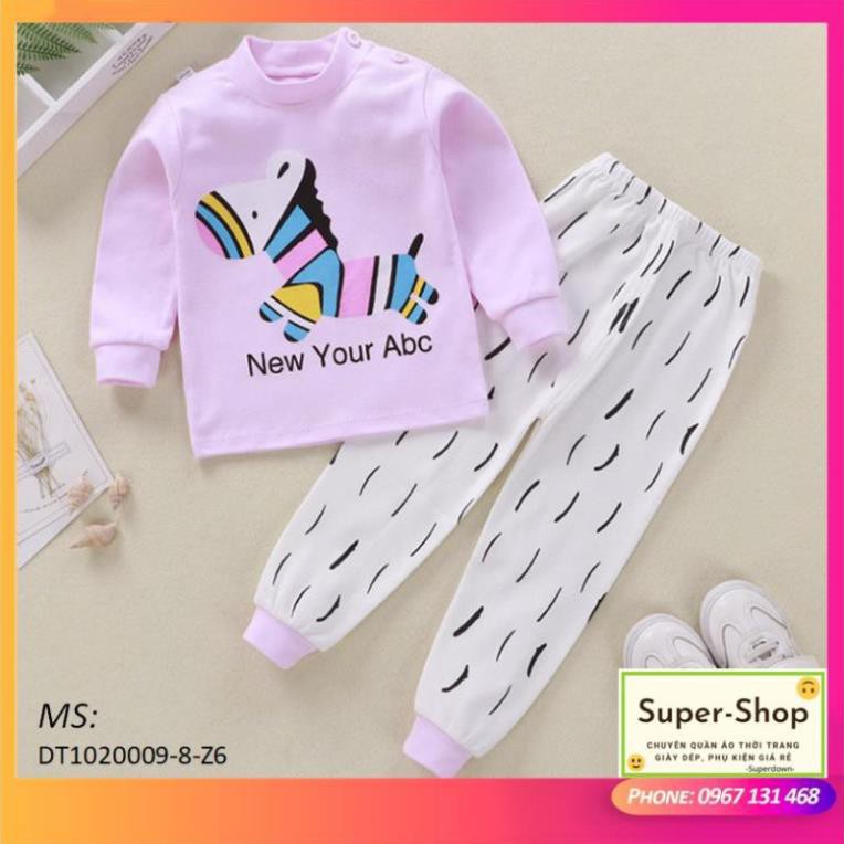 [XẢ HÀNG] Bộ quần áo bé gái thu đông -Super-Shop- Hàng cotton siêu đẹp, siêu cute