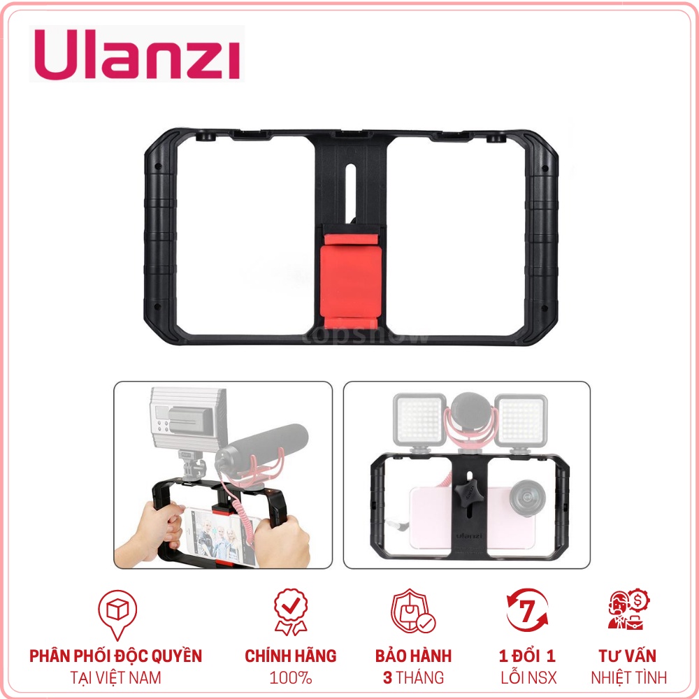 ULANZI U-RIG PRO - HÀNG CHÍNH HÃNG - Khung quay phim dành cho điện thoại